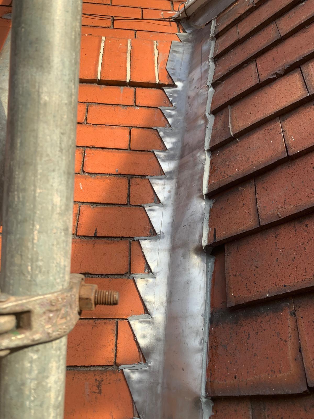Lead flashing repair by JD Roofs