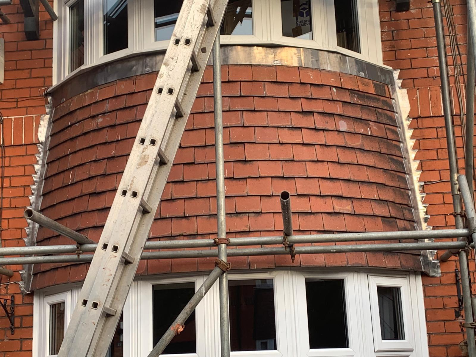 JD Roofs craftsmanship on Victorian bay window roof