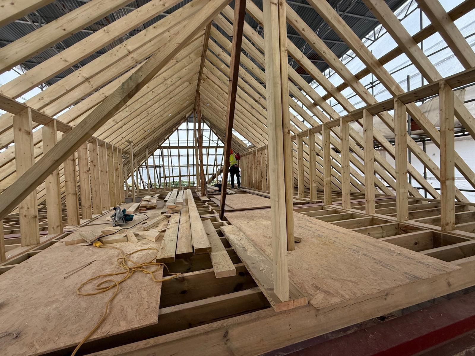 New roof build by JD Roofs